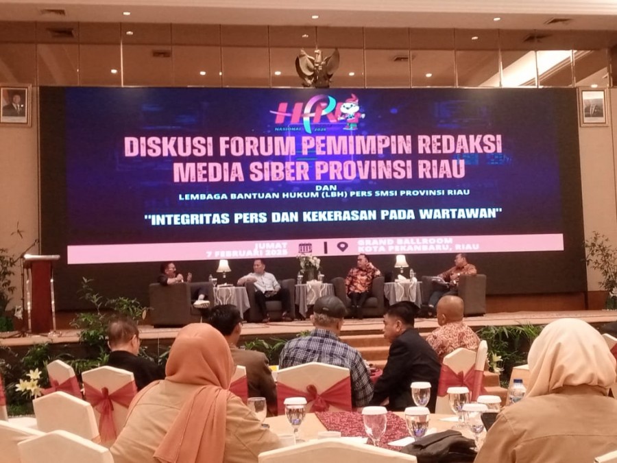 FGD Forum Pemred SMSI, Pers Harus Jaga Integritas