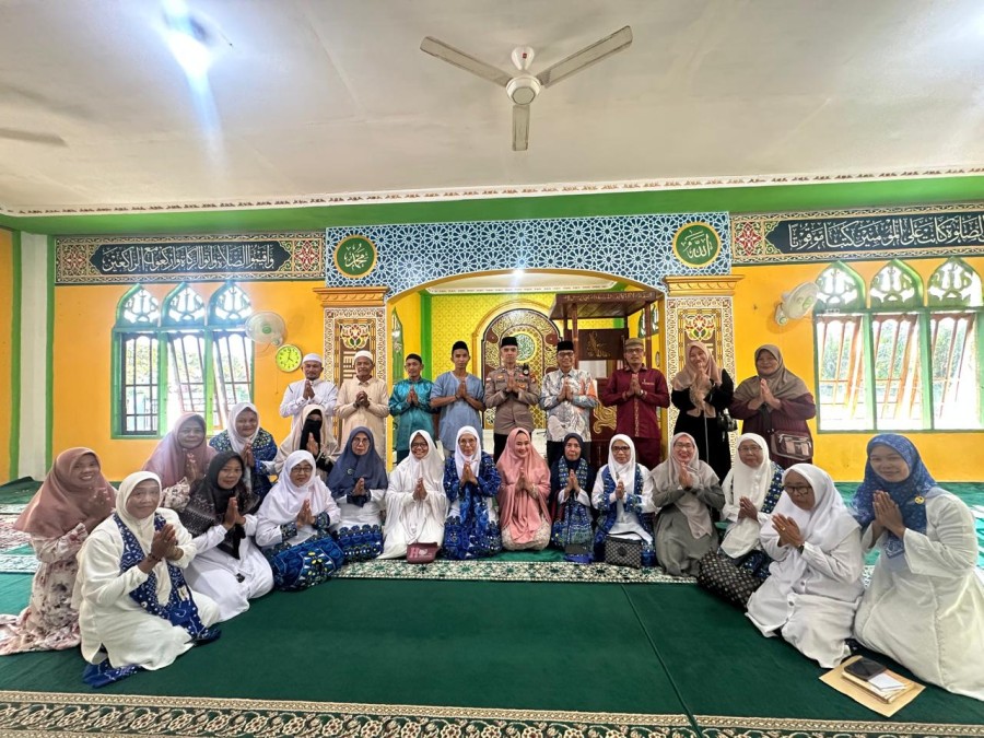 Polsek Rupat Ajak Pengurus dan Anggota BKMT Berkontribusi Dukung Ketahanan Pangan