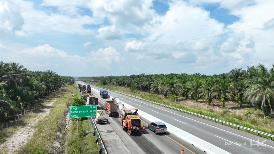 Tol Permai Perawatan dan Beautifikasi Sambut Mudik Lebaran 2025