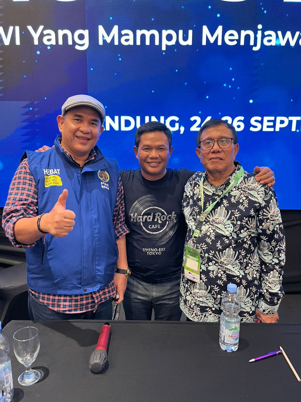 Hendri Bangun Ketua Umum PWI Terpilih, Zulmansyah : Selamat Bekerja Bang  Hendri, Terima Kasih Bang Atal