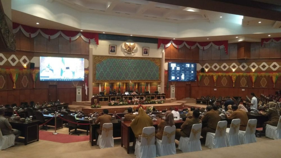 DPRD Riau Gelar Paripurna Pengumuman Reses Januari-April 2024