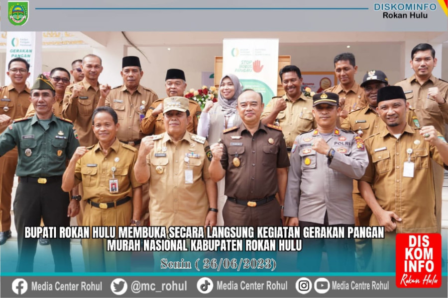 Bupati Sukiman Buka GPM Tingkat Kabupaten Rohul