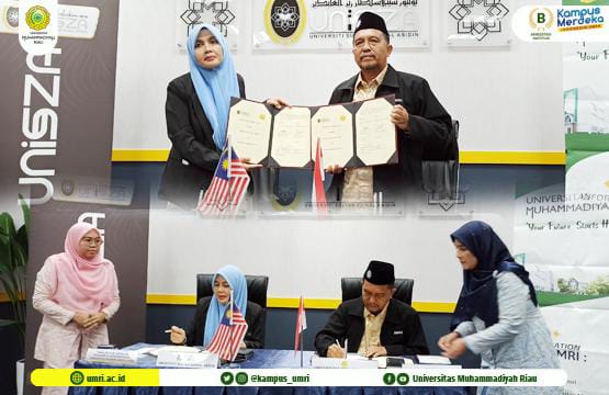 Perkuat Program Internasional, UMRI Jalin Kerjasama dengan UniSZA
