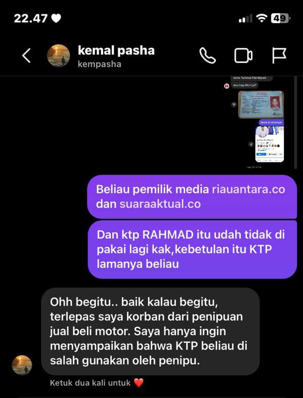 Waspada, Penipuan Berkedok KTP Bacaleg Partai Nasdem Rahmat Handayani