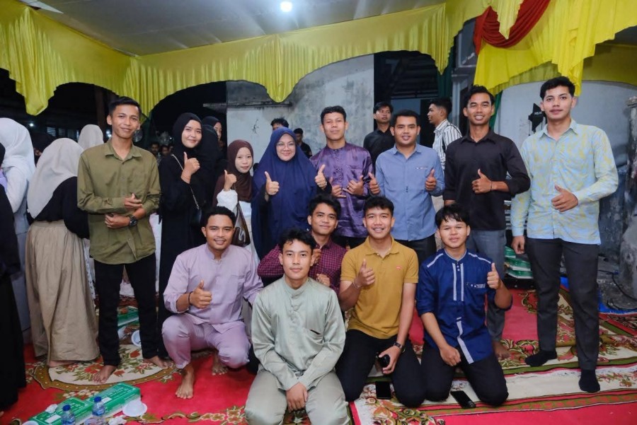 Bupati Siak Afni Buka Puasa dan Serap Aspirasi Mahasiswa Siak di Pekanbaru