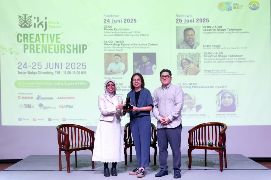 Perkuat SDM Kreatif, Canon dan Datascrip Hibahkan Peralatan Imaging ke IKJ