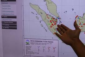 Titik Api Muncul di Rohul, BMKG Ingatkan Potensi Cuaca Ekstrem di Riau