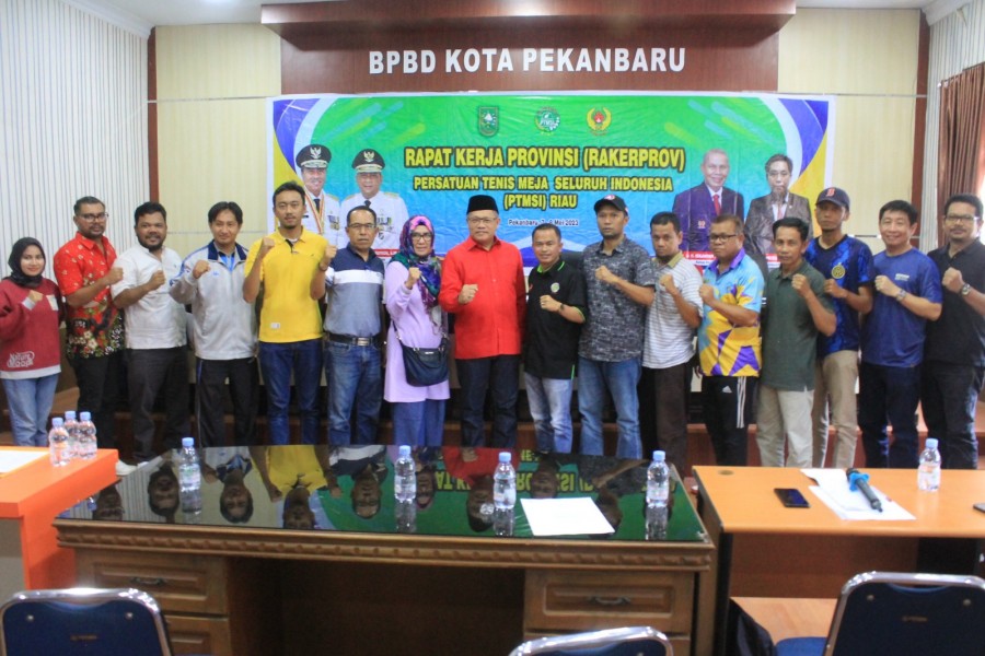 Robin Hutagalung: Raker Perkuat Kekompakan Pengurus PTMSI Riau