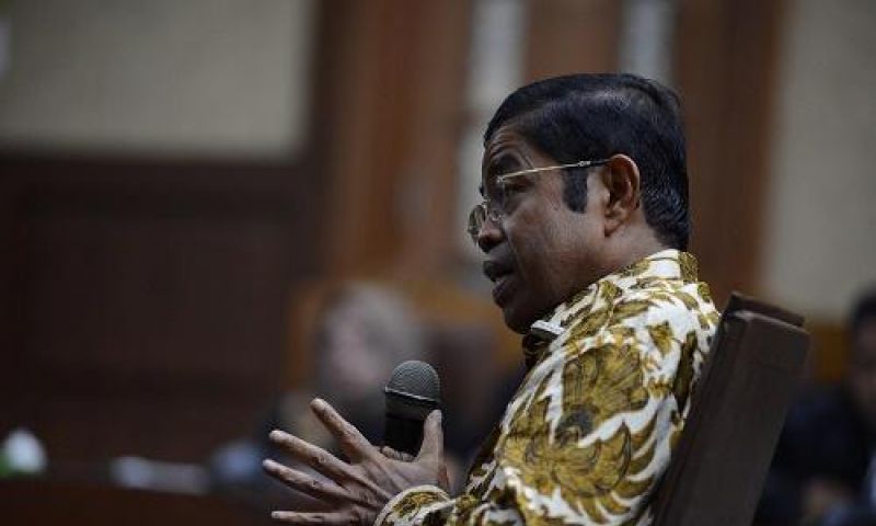 Didakwa Terima Suap Rp 2,25 Miliar, Idrus Marham Tak Ajukan Eksepsi