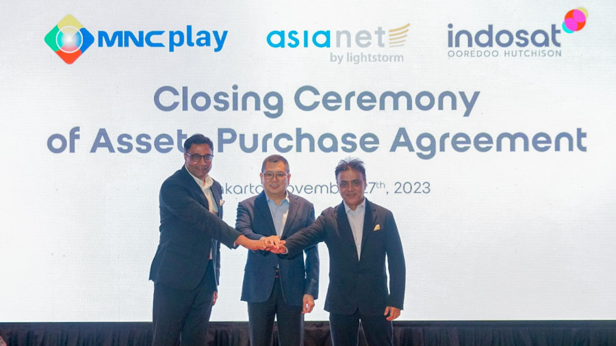IOH, Asianet dan MNC Play Lakukan Akuisisi Strategis Dorong Transformasi Digital