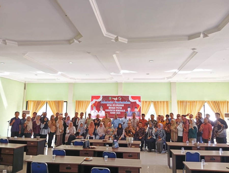 Desa di Bantan Bengkalis Bergerak, Koperasi Merah Putih Kini Hadir di 23 Titik