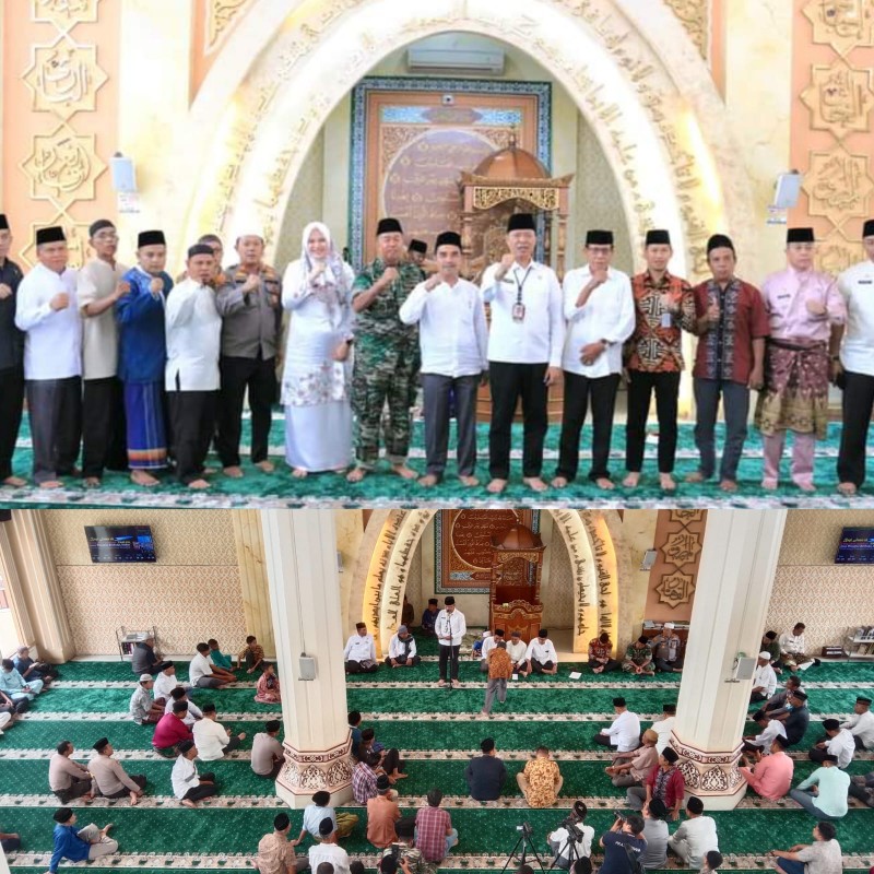 Safari Jum'at Pemko Pekanbaru, Sekdako Sampaikan Program Pj Walikota