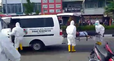 39 Kelurahan di Pekanbaru Masuk Zona Merah