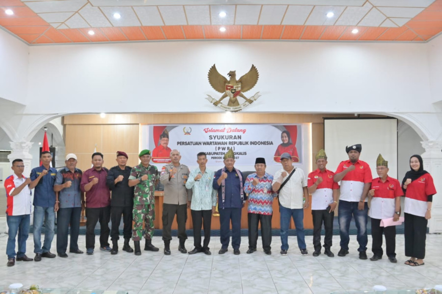 Undang Sejawat, PWRI Bengkalis Gelar Syukuran