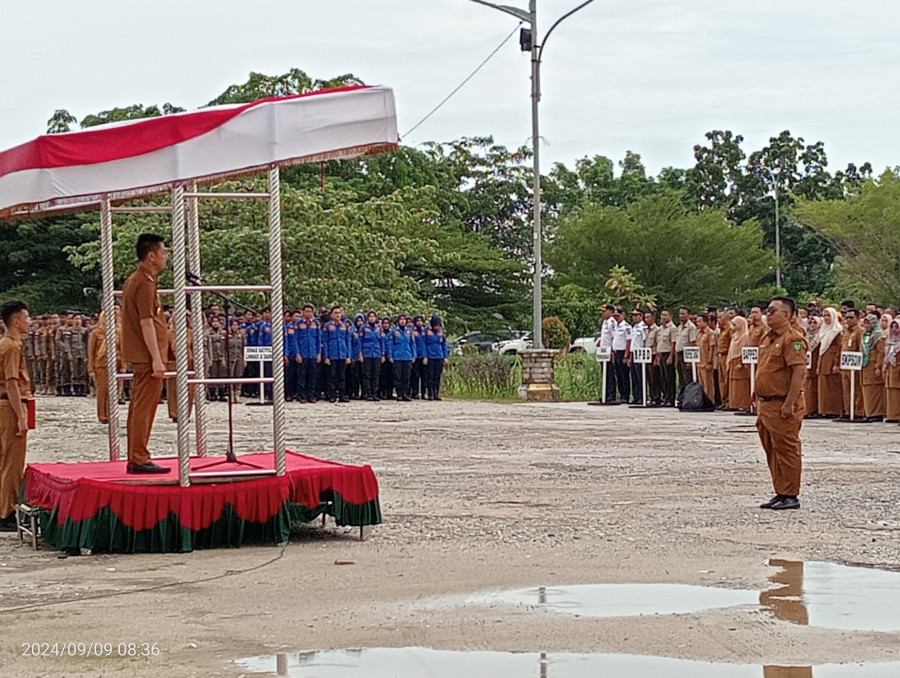 Bupati Rohil Ingatkan PNS Jaga Netralitas Masa Pilkada