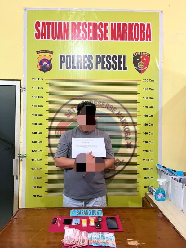 Penggerebekan di Kampung Lua Salido, Pria 33 Tahun Tertangkap Miliki Sabu