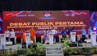 KPU Hadirkan Panelis Berbeda pada Debat Publik Kedua Pilwako Pekanbaru