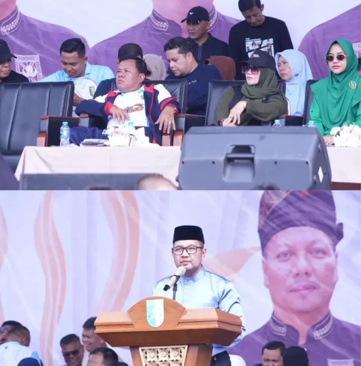 Bupati Suhardiman Buka Festival Pacu Jalur HUT ke-26 Kuansing