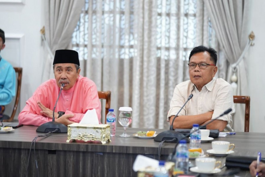 Ditemui Plt Bupati, Gubri Siap Dukung Upaya Pembangunan di Meranti