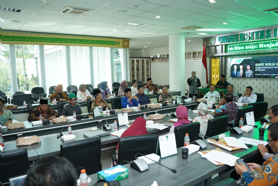 APTISI Riau Bahas Proker 2024 Sebagai Bentuk Kontribusi pada Pendidikan Tinggi