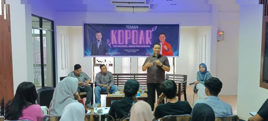 Kopdar bareng TEMAN, Markarius Anwar Bakal Siapkan Tim Cyber Army AMAn