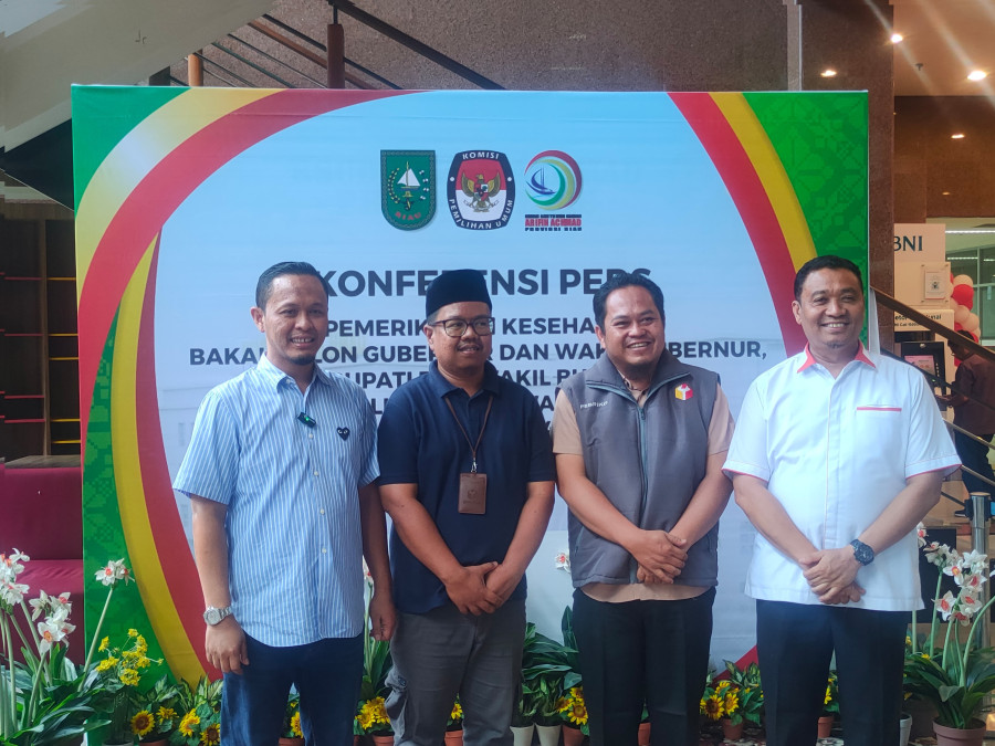 Dua Hari, Bapaslon AMAn Selesai Jalani Tes Kesehatan Jasmani dan Rohani