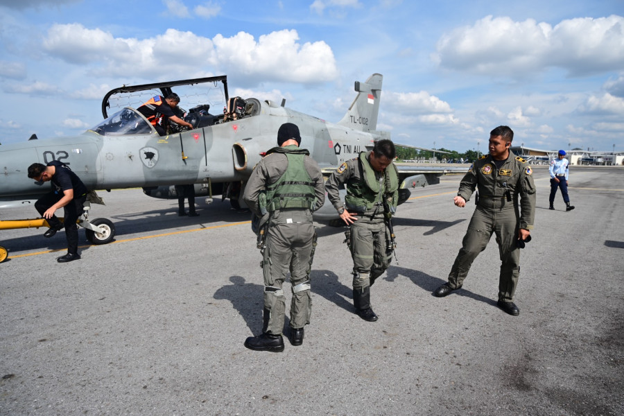 Personel Lanud Rsn Latihan Penanganan Kondisi Darurat