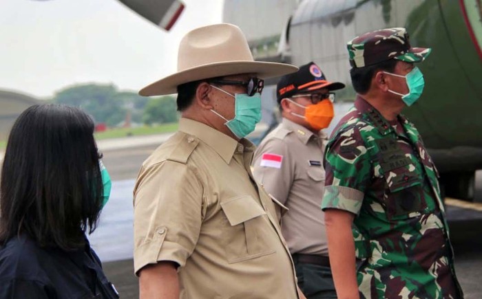 Menhan Prabowo soal penanganan virus corona: Patuhi imbauan, kami tidak mau otoriter