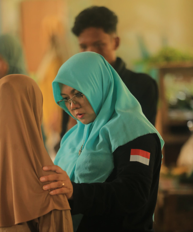 Dr Afni Ikat Janji Sri, Anak Putus Sekolah di Pasar Belantik