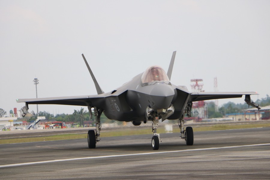 F-35 RAAF Mendarat di Pekanbaru, Latihan Elang Ausindo 2025 Resmi Bergulir