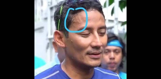 Beredar Video Lafadz Allah di Dahi Sandiaga Uno