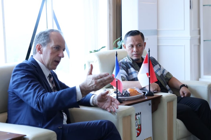 Dikunjungi Duta Besar Prancis, Wako Agung Buka Peluang Kerja Sama Internasional