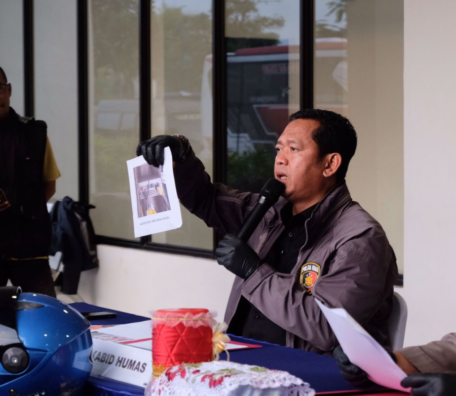 Polda Riau Bekuk Pelaku Pencurian Baterai Tower Telkomsel