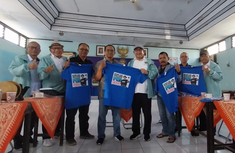 Calon Ketum PWI Zulmansyah Sekedang Safari Silaturahmi ke Pulau Jawa dan Sulawesi