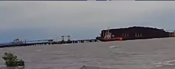 Dermaga Roro Air Putih Ditabrak Kapal Tongkang, Pemkab Bengkalis Tuntut Ganti Rugi