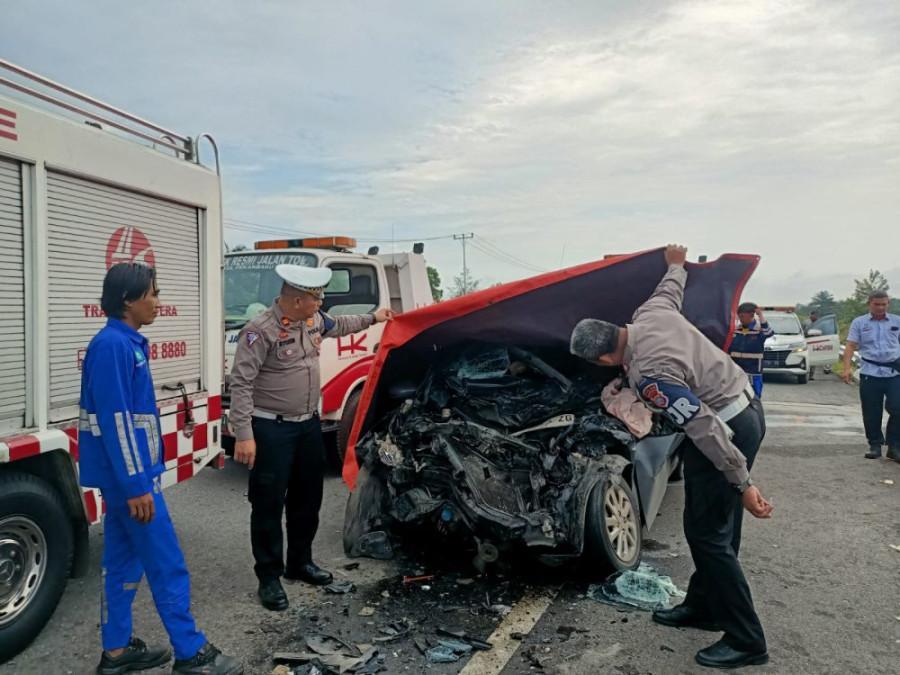 Lakalantas di Tol Permai, Sopir dan Penumpang Terindikasi Positif Narkoba