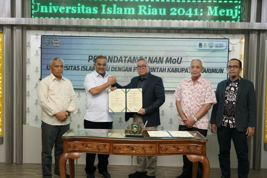 UIR dan Pemkab Karimun Tandatangani  Kerjasama Catur Dharma Kampus