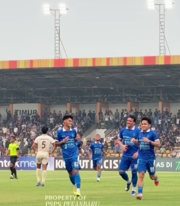 Comeback Gemilang, PSPS Pekanbaru Libas Persiku Kudus 4-1