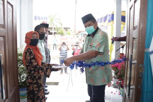 Bupati Siak Resmikan Pustu Kampung Lalang