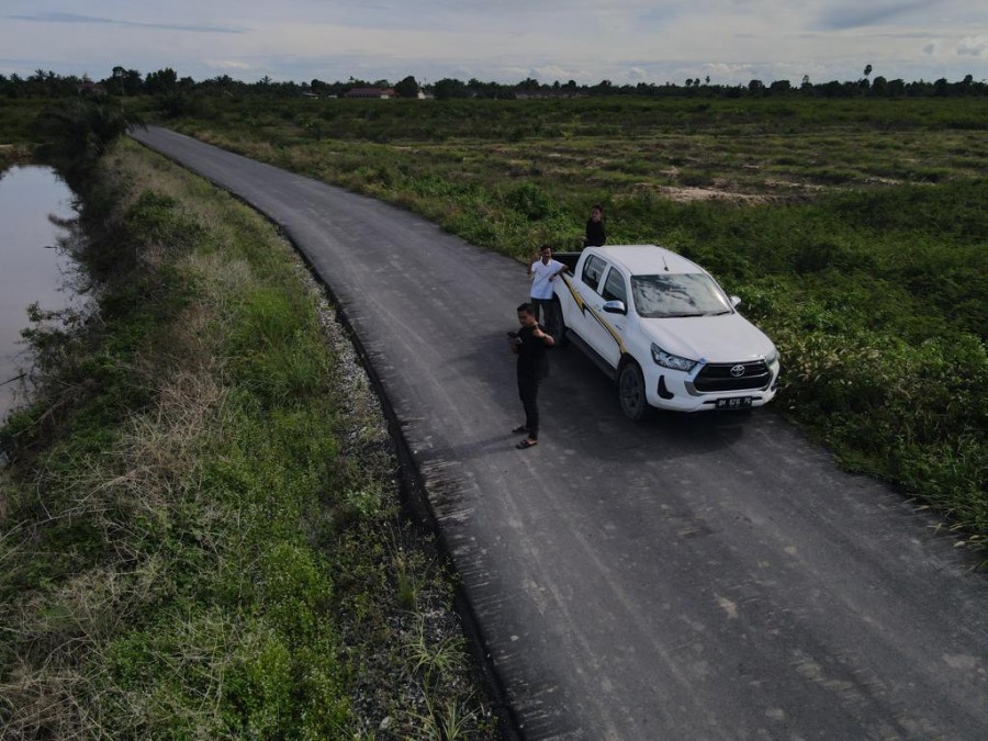 Kadis PUTR : Perbaikan Jalan Rusak di Desa Sekeladi Rohil Jadi Prioritas
