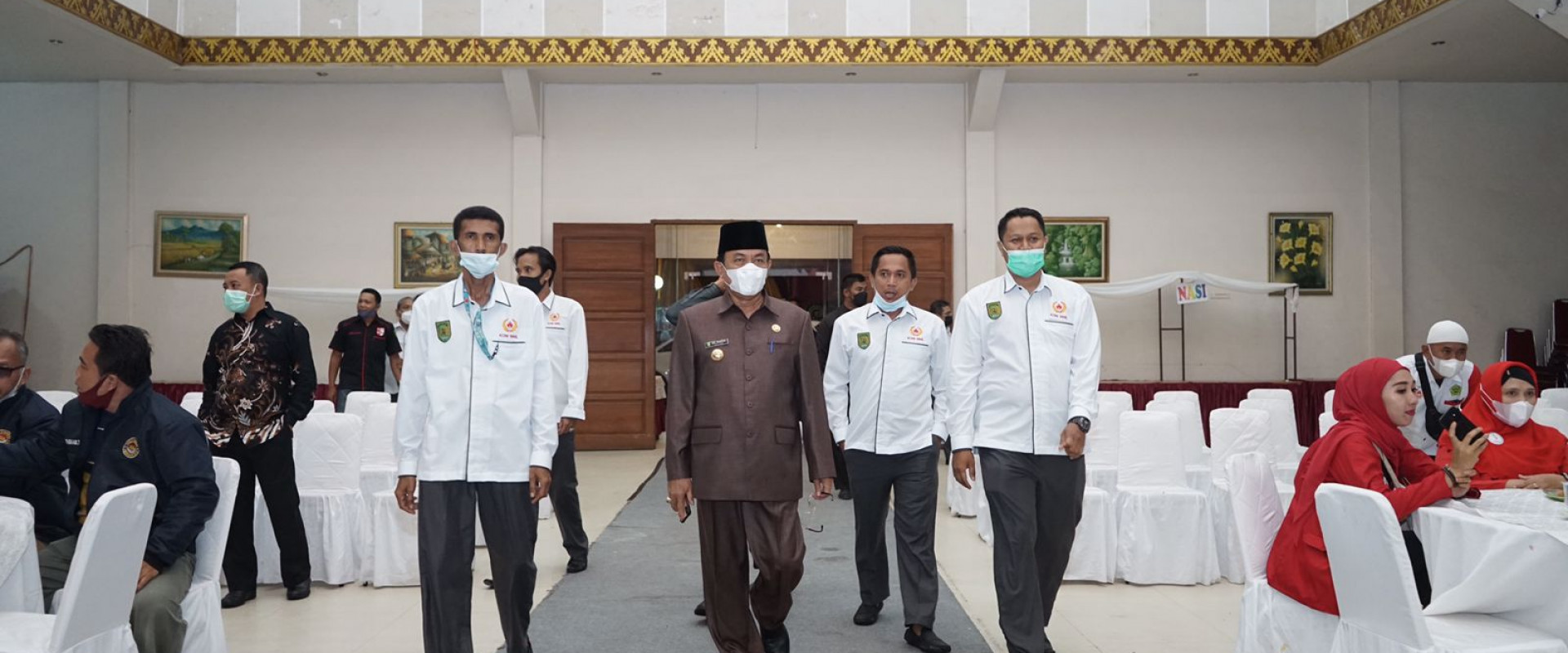 Bupati Inhil Hadiri Pengukuhan dan Pelantikan KONI