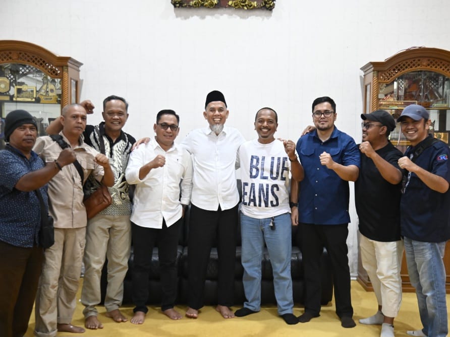 PWI Dumai dan Wali Kota Perkuat Sinergi Lewat Momen Halalbihalal