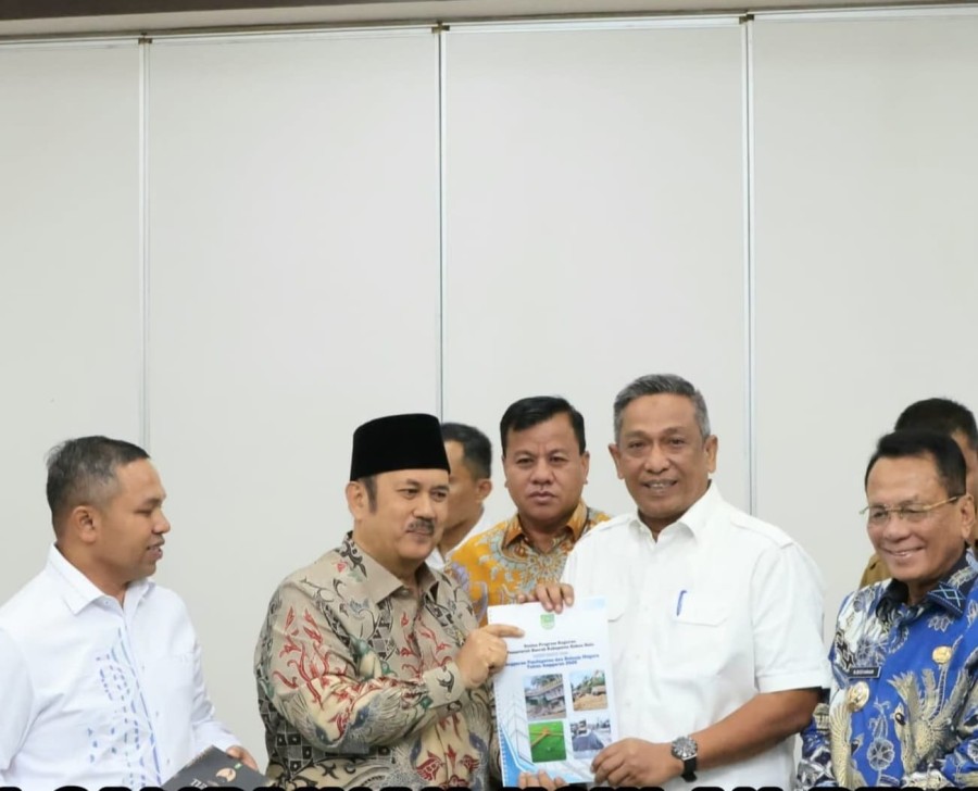 Bupati Rohul Audiensi ke Bappenas, Usulkan Jalan Nasional dan Waduk Strategis