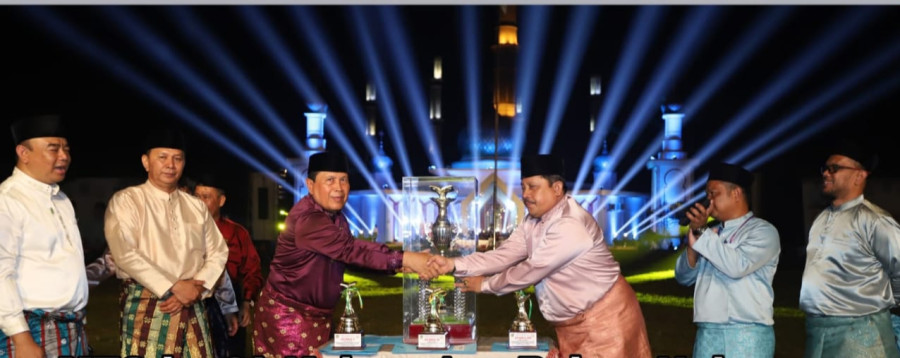 MTQ Tingkat Kabupaten Rokan Hulu Ke-24 Resmi Ditutup Bupati Sukiman