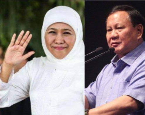 Gerindra Jawab soal Khofifah Bakal Jadi Cawapres Prabowo