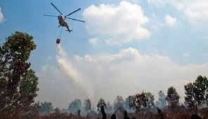 Langit Riau Disemai Garam, Strategi Tangguh Cegah Karhutla