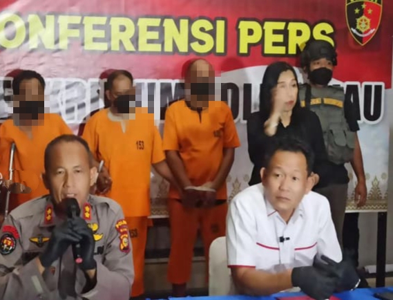 Kawanan Rampok ATM Bank Panin Sempat  Keliling Riau Cari Mangsa