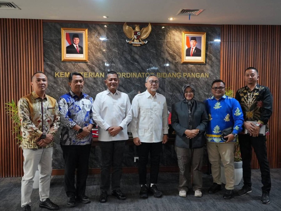 Bupati Siak Koordinasi dengan Menko Pangan, Fokus Perkuat Ketahanan Daerah