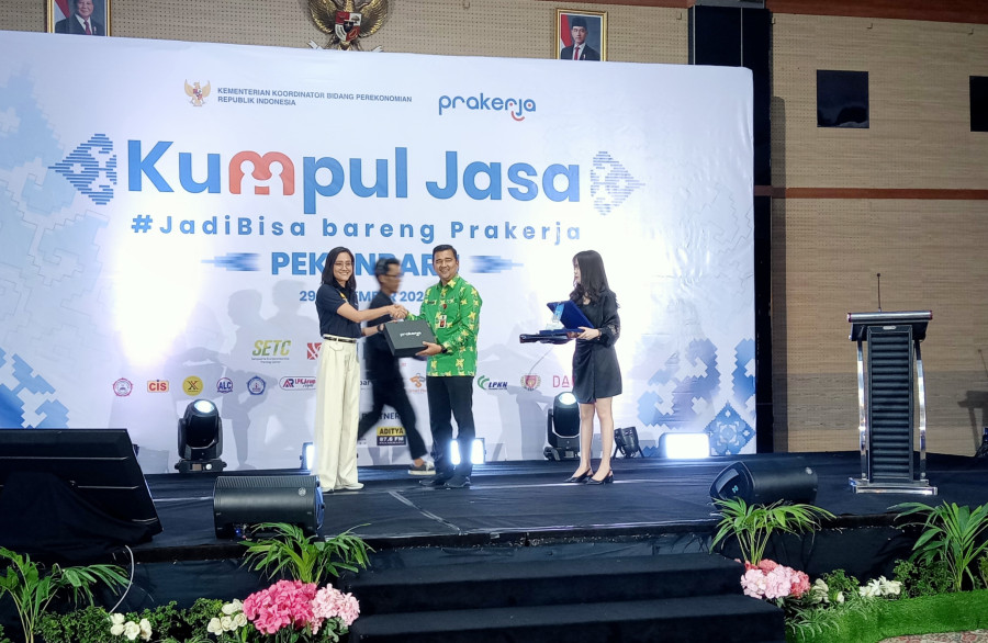 Puncak Kumpul Jasa Prakerja di Pekanbaru Perkuat Kolaborasi UMKM Riau