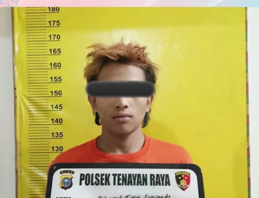 Remaja Pelaku Curanmor 12 TKP Dibekuk Polsek Tenayan Raya